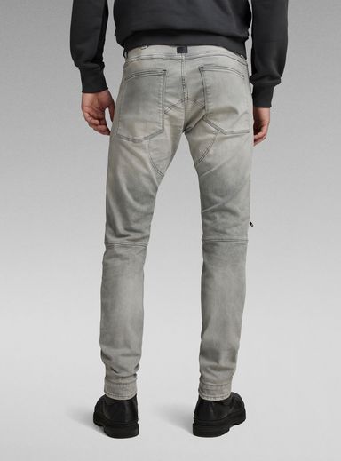 5620 3D Zip Knee Skinny Jeans | グレー | G-Star RAW® JP